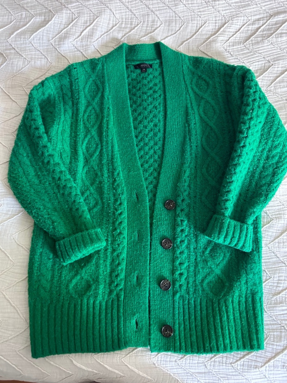 J Crew Wool Blend Cardigan